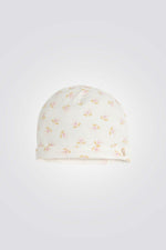 כובע כותנה לתינוקות הדפס פרחוני 