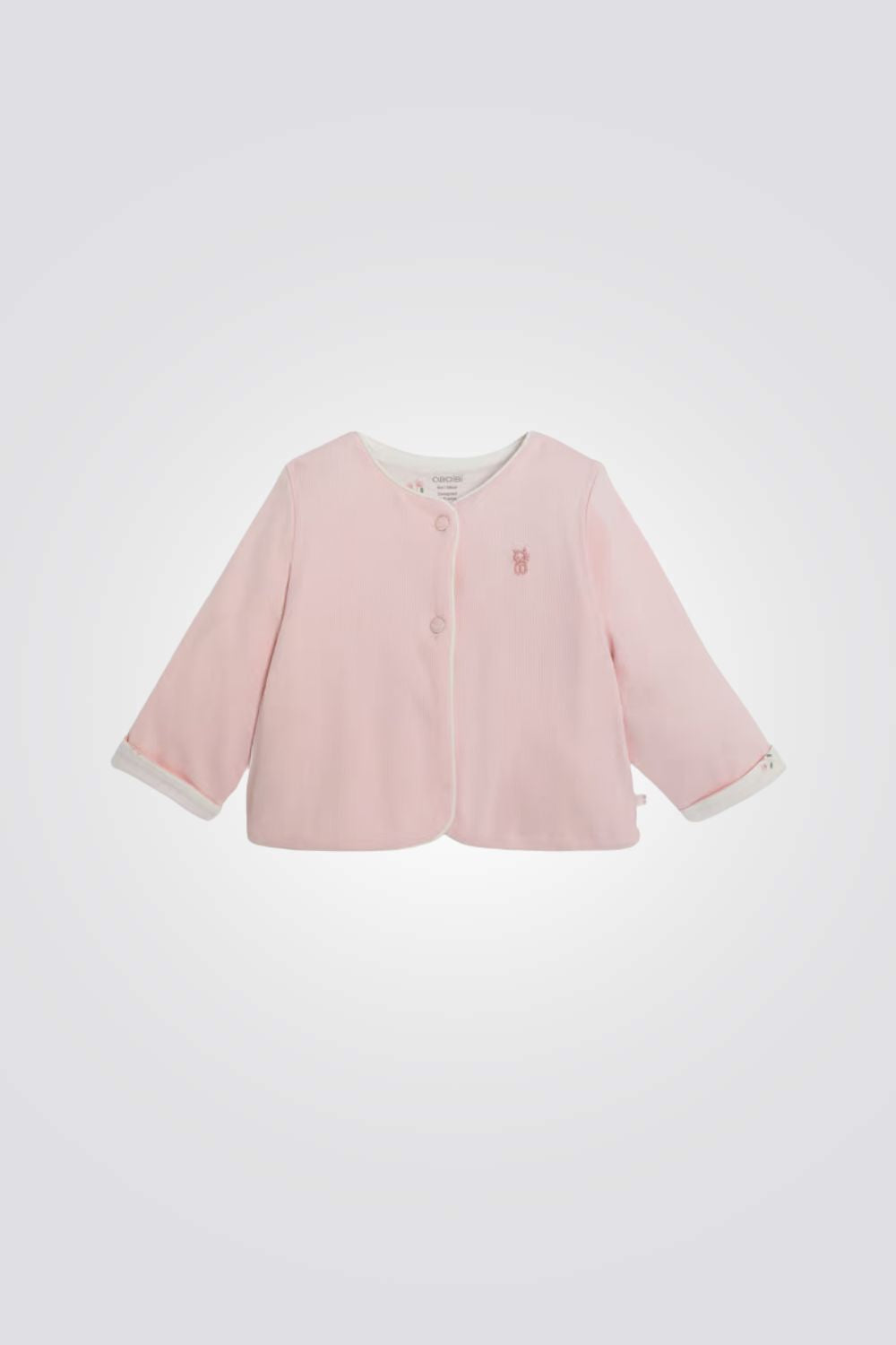 קרדיגן לתינוקות בצבע ורוד