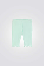 טייץ קצר לתינוקות בצבע מנטה 