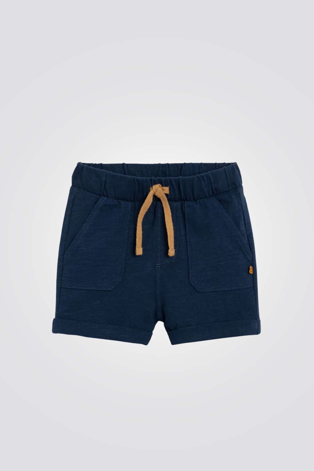 מכנסיים קצרים לתינוקות בצבע כחול כהה