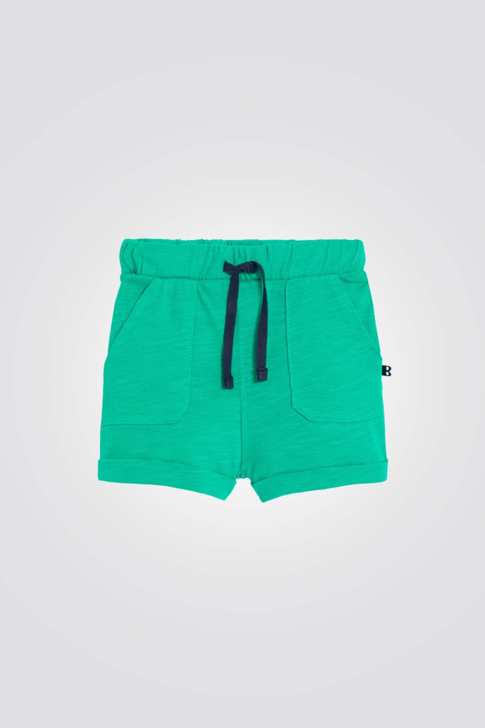 מכנסיים קצרים לתינוקות בצבע ירוק