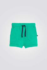 מכנסיים קצרים לתינוקות בצבע ירוק