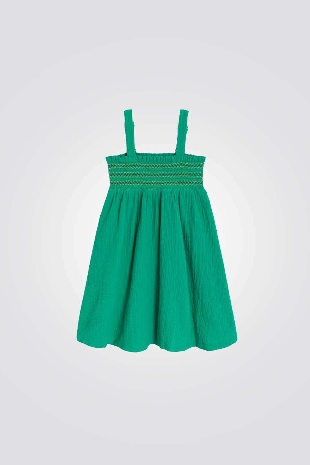 שמלה לילדות בצבע ירוק 