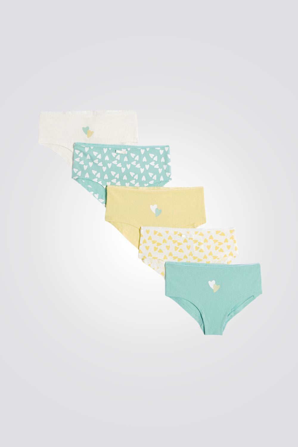 מארז 5 תחתונים לילדות 