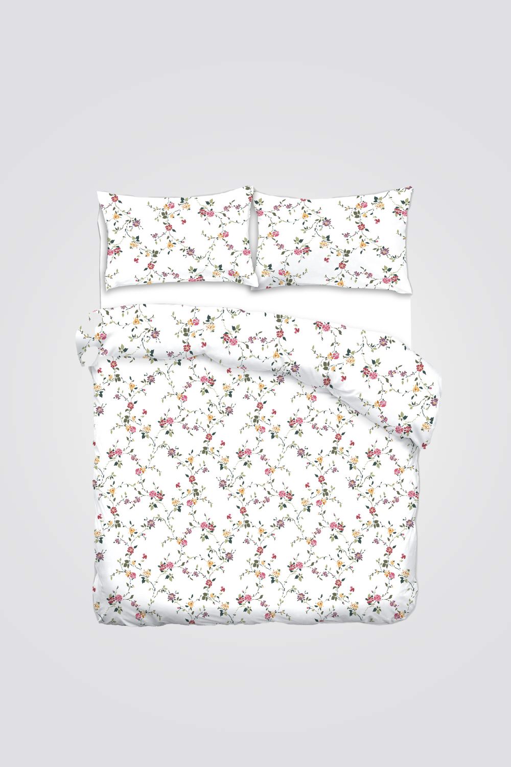 סט מצעים יחיד רחב 120/200 ס"מ דגם קמילה 100% כותנה