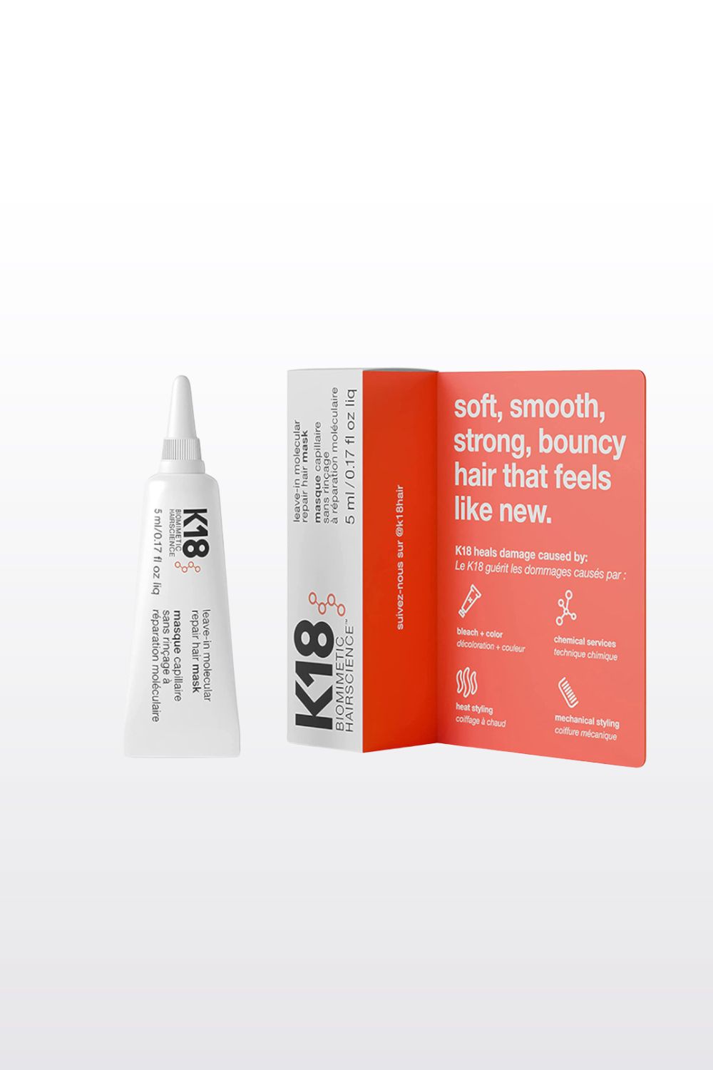 מסכה לתיקון ושיקום מולקולרי של השיער 5 מ"ל 