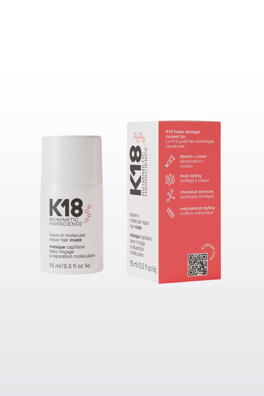 מסכה לתיקון ושיקום מולקולרי של השיער 15 מ"ל