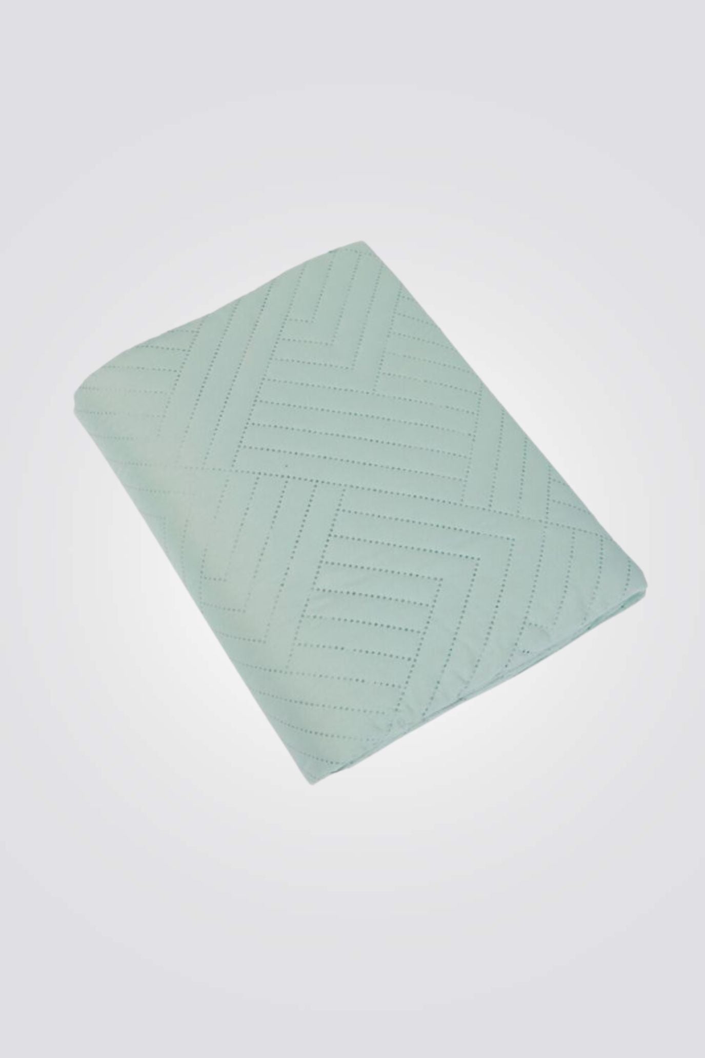 שמיכת קיץ מיקרופייבר 200/150 ס"מ בצבע ירוק בהיר