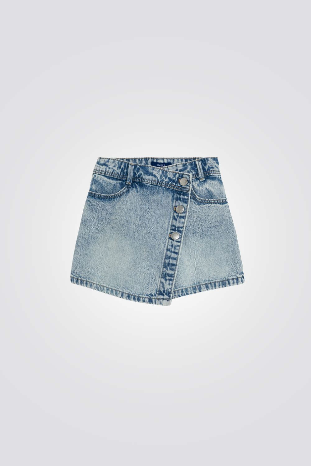 מכנסי חצאית ג'ינס לילדות