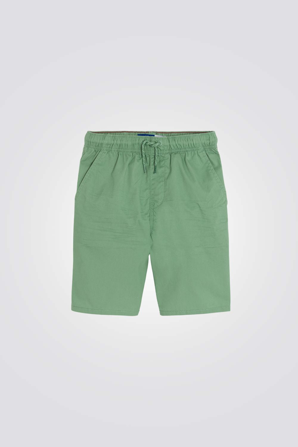 מכנסי ברמודה לילדים בצבע ירוק