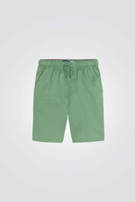מכנסי ברמודה לילדים בצבע ירוק