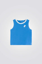 גופייה לתינוקות בצבע כחול 