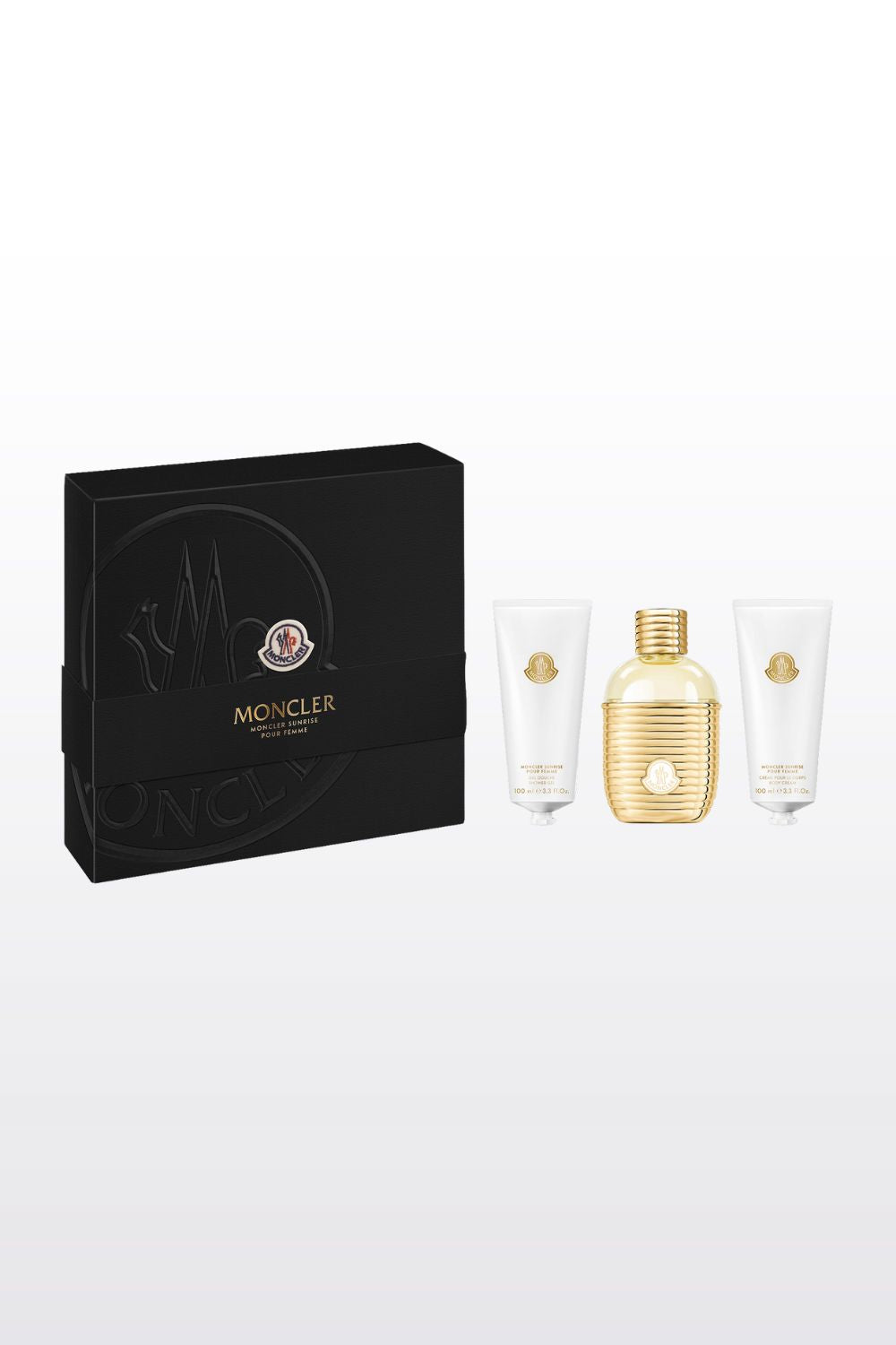 מארז בישום לאישה 100 מ"ל + קרם גוף 100 מ"ל + ג'ל רחצה 100 מ"ל  SUNRISE FEMME E.D.P