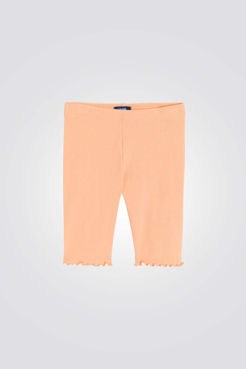 טייץ קצר לנערות בצבע כתום