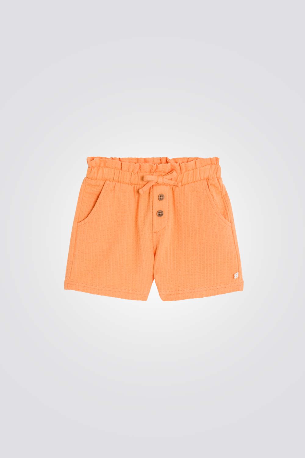 מכנסיים קצרים לתינוקות בצבע כתום 