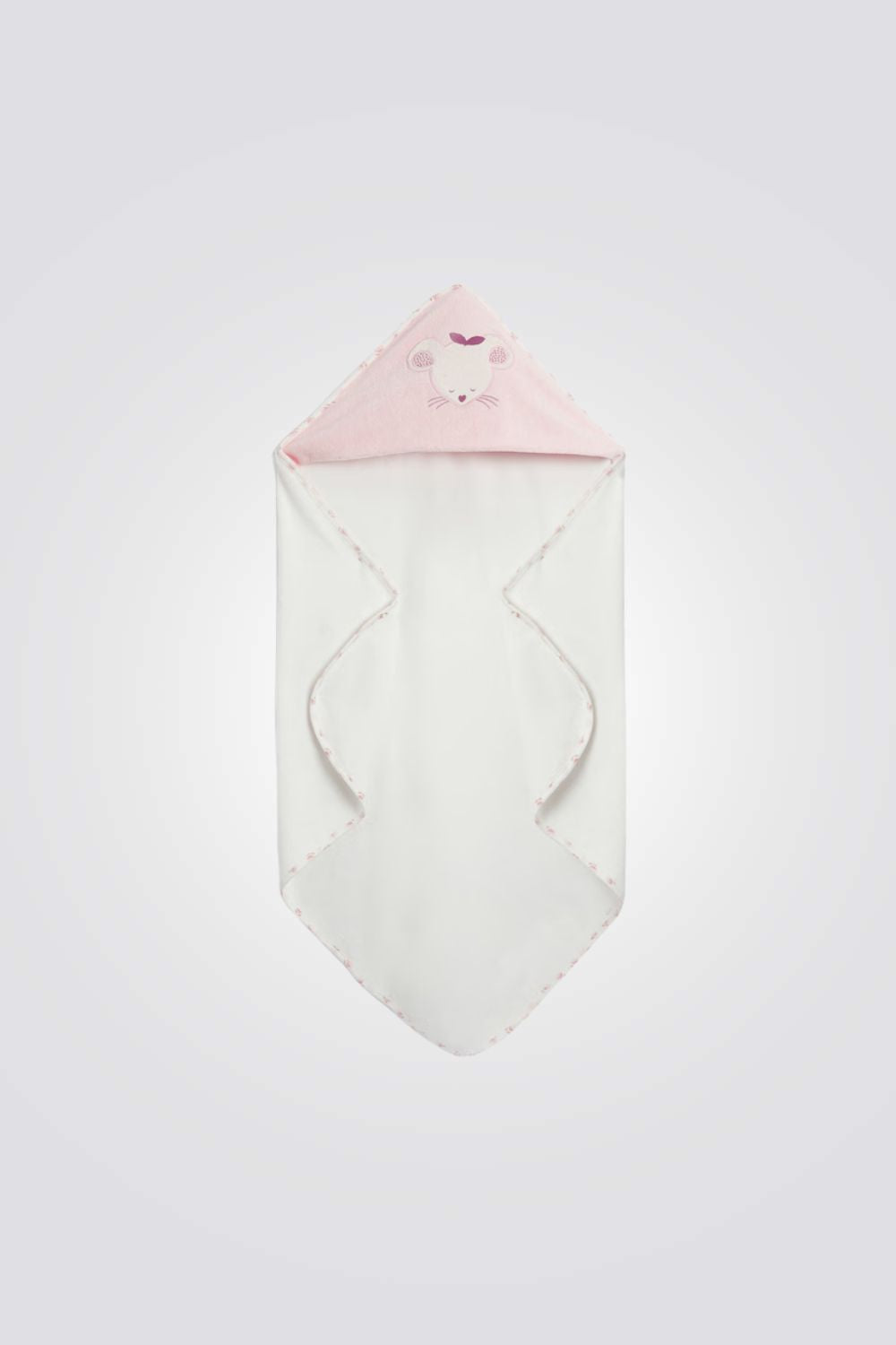 מגבת אמבטיה לתינוקות בדוגמת ארנבון