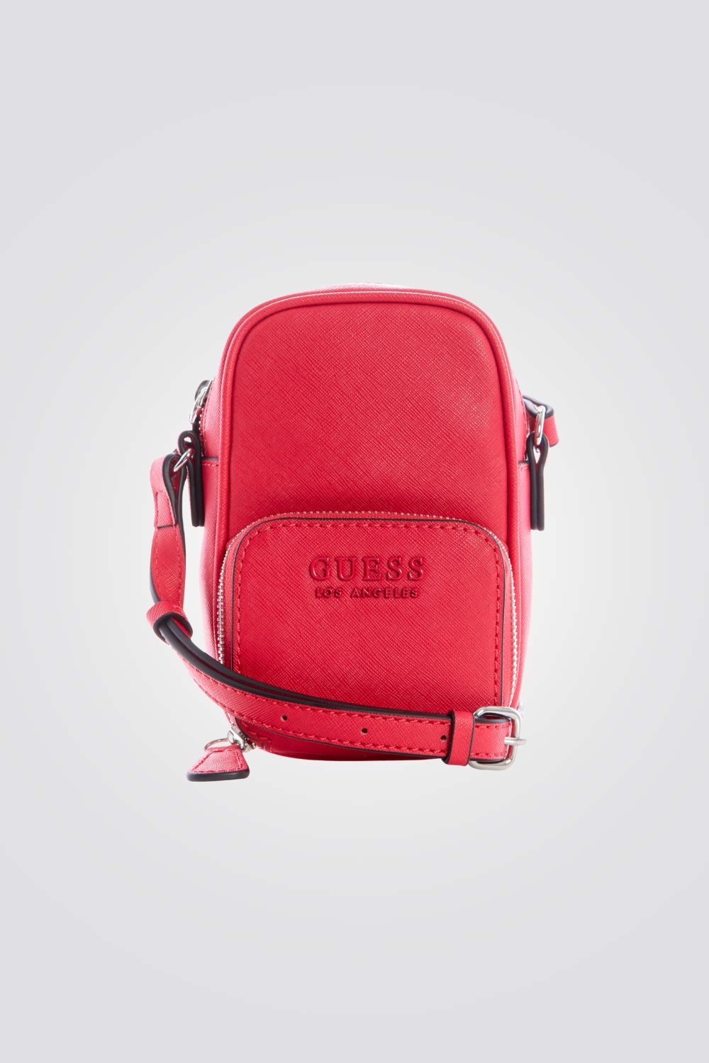 תיק קרוס מרובע בצבע אדום
