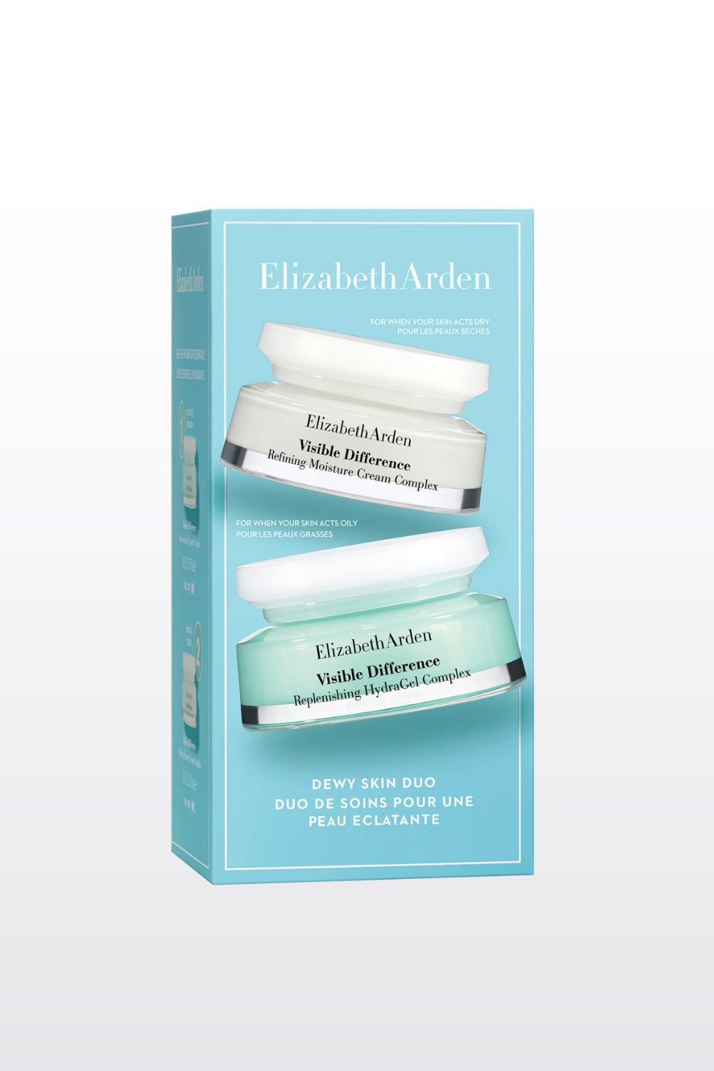 מארז טיפוח לאישה קרם לחות 75 מ"ל + 75 מ"ל Visible Difference | אליזבת ארדן 