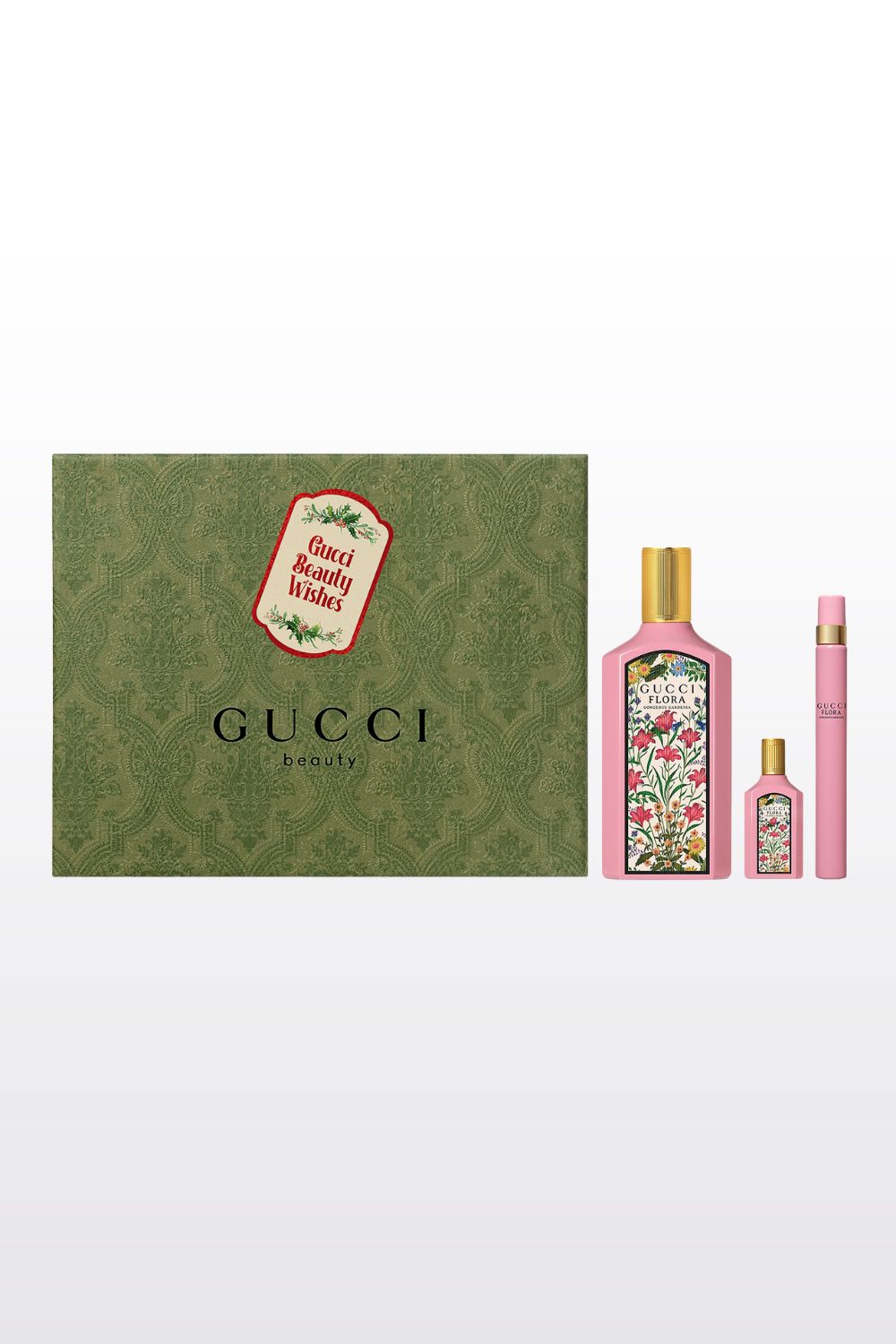 מארז בישום לאישה 100 מ"ל + 10 מ"ל + 5 מ"ל FLORA GORGEOUS GARDENIA E.D.P. | גוצ'י 