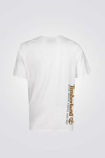 TIMBERLAND - טישירט LOGO בצבע לבן - MASHBIR//365