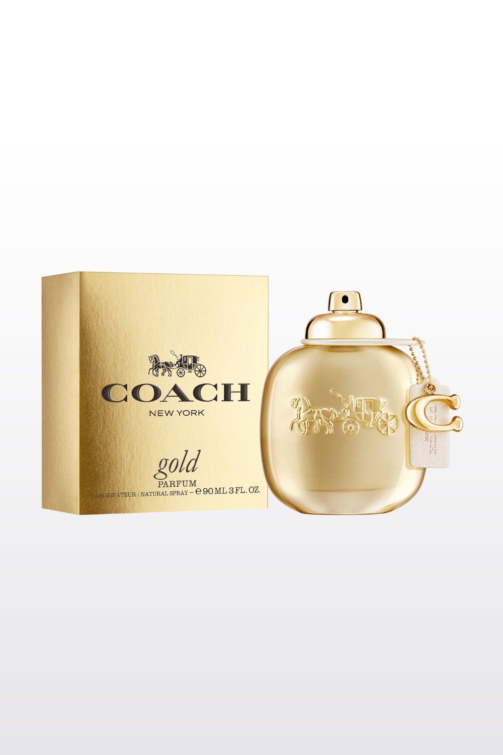 בושם לאישה 90 מ"ל COACH WOMAN GOLD PARFUM