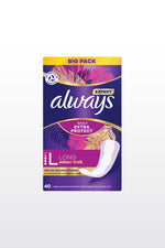 אולווייז מגן תחתון לונג אקסטרה פרוטקט 40 יח'