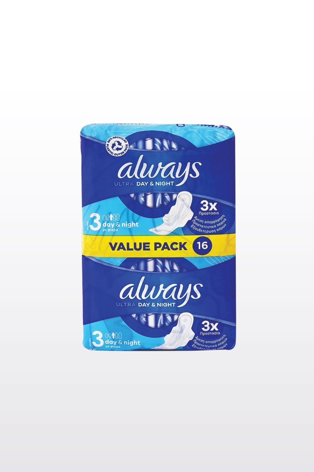 תחבושות אולווייז אולטרה יום ולילה 16 יח'