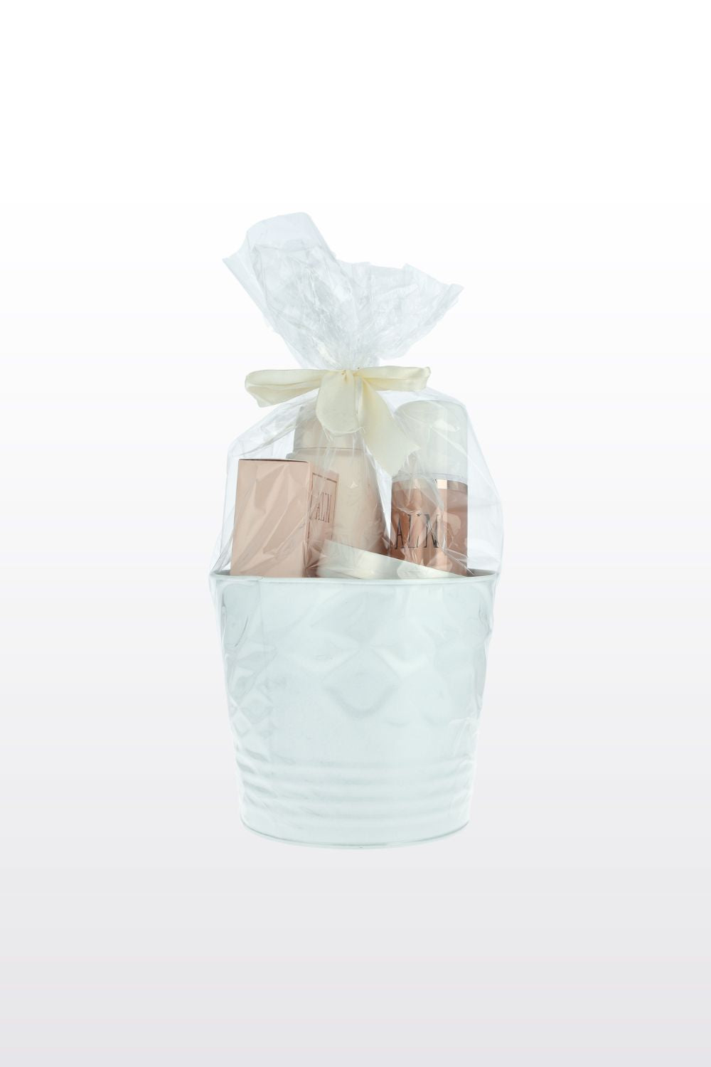 מארז בישום יוקרתי לאישה 50 מ"ל + חמאת גוף 200 מ"ל + דאורדורנט 200 מ"ל + תחליב רחצה 750 מ"ל POWDER E.D.P | אלין