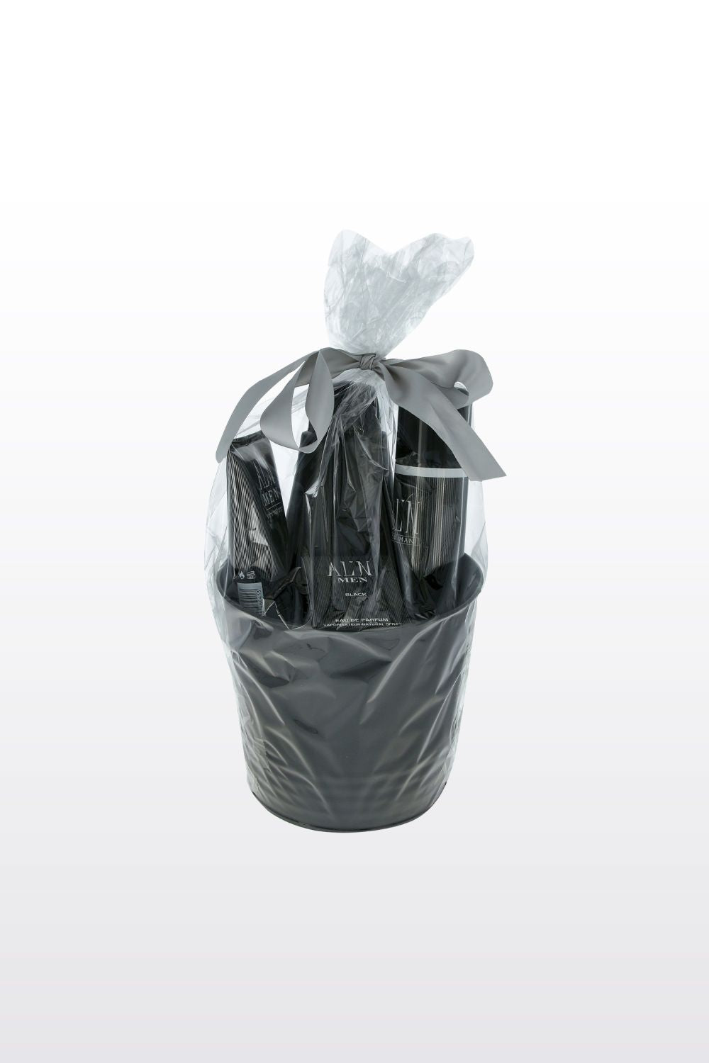 מארז בישום יוקרתי לגבר 50 מ"ל + אפטר שייב באלם 180 מ"ל + תחליב רחצה 750 מ"ל + מבשם גוף 250 מ"ל BLACK MAN E.D.P