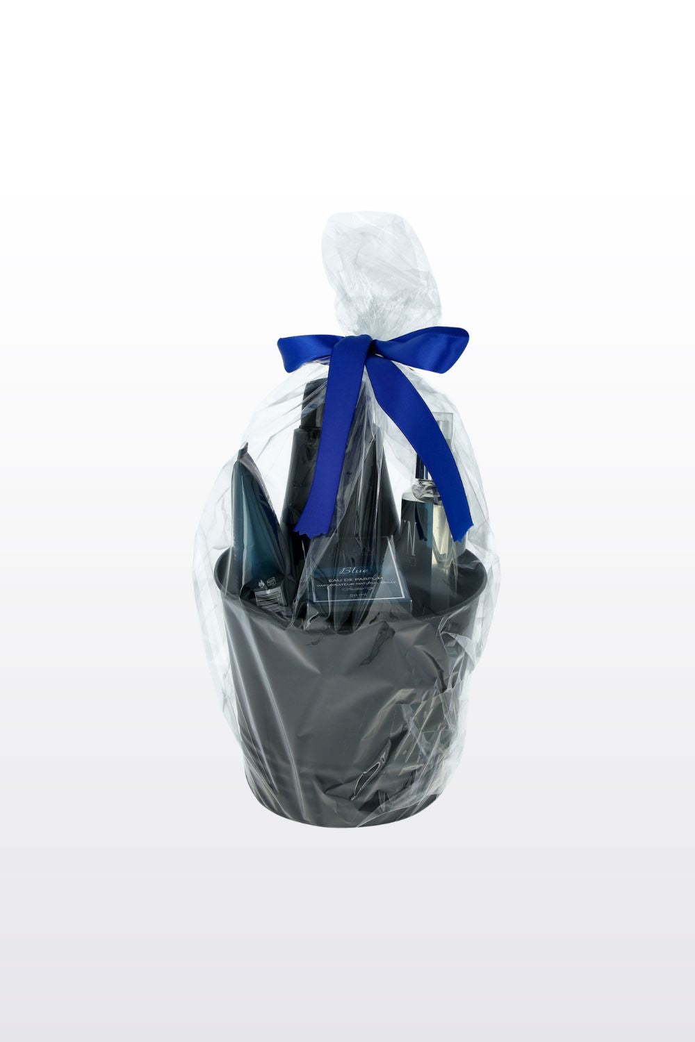 מארז בישום יוקרתי לגבר 50 מ"ל + אפטר שייב באלם 180 מ"ל + תחליב רחצה 750 מ"ל + מבשם גוף 250 מ"ל BLUE MAN E.D.P