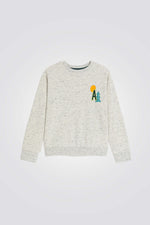 סווטשירט לילדים בצבע אפור | אוקאיידי