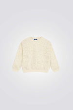 סווטשירט לילדות בצבע שמנת עם הדפס| אוקאיידי