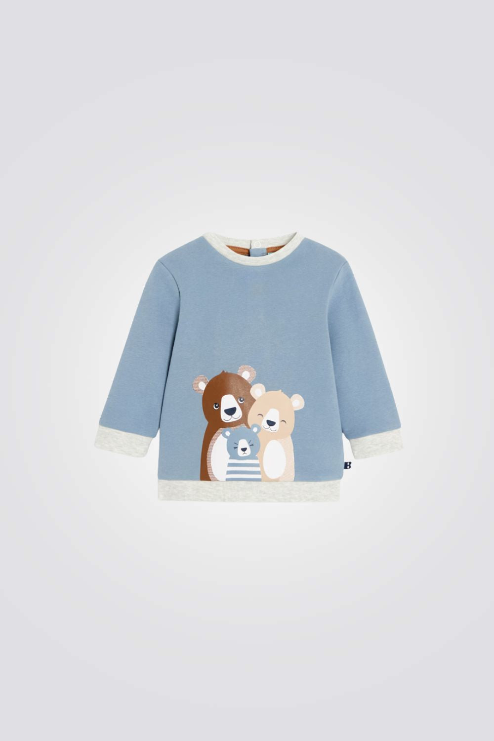 סווטשירט לתינוקות עם הדפס | אובייבי