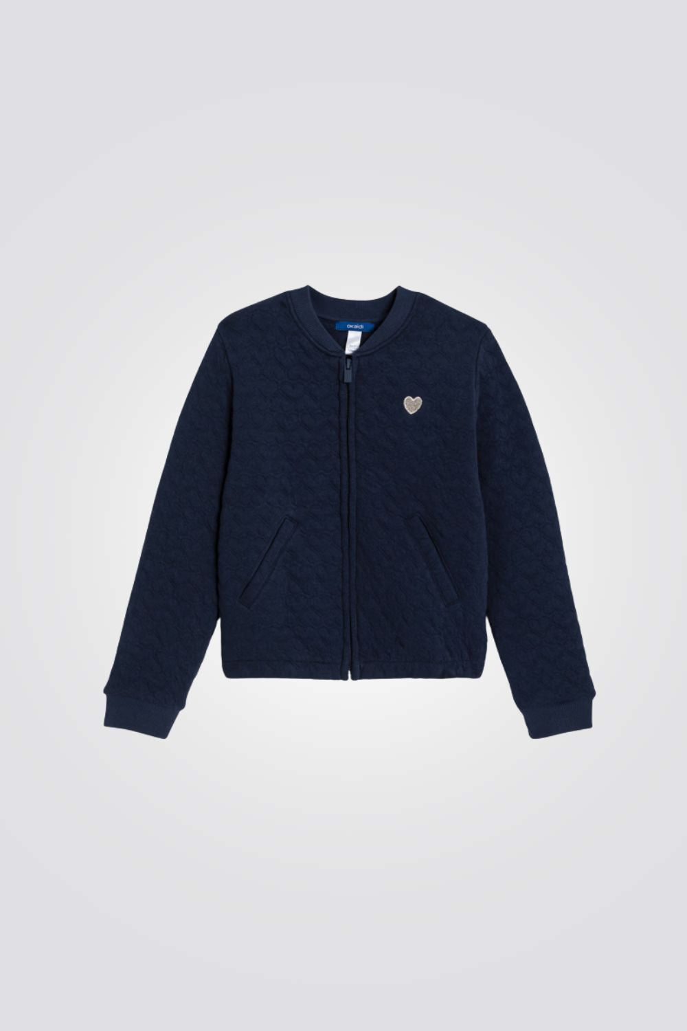 ג'קט טדי בטקסטורת לבבות  | אוקיידי