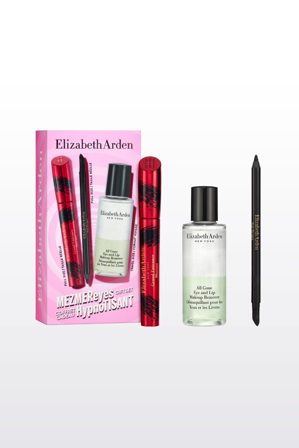 מארז טיפוח לאישה מסקרה + עפרון עיניים + מסיר איפור 30 מ"ל GRAND ENTRANCE | אליזבת ארדן