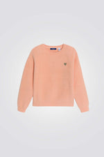 סוודר לילדות בצבע כתום | אוקיידי