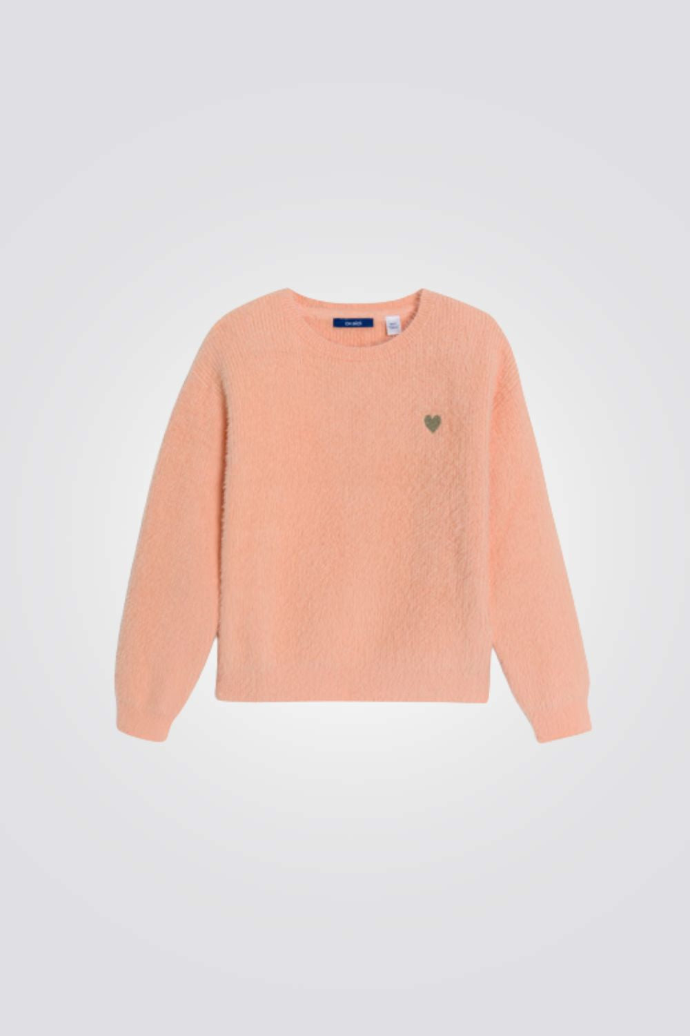 סוודר לילדות בצבע כתום | אוקיידי