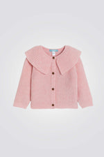 קרדיגן סוודר לתינוקות בצבע ורוד | אובייבי