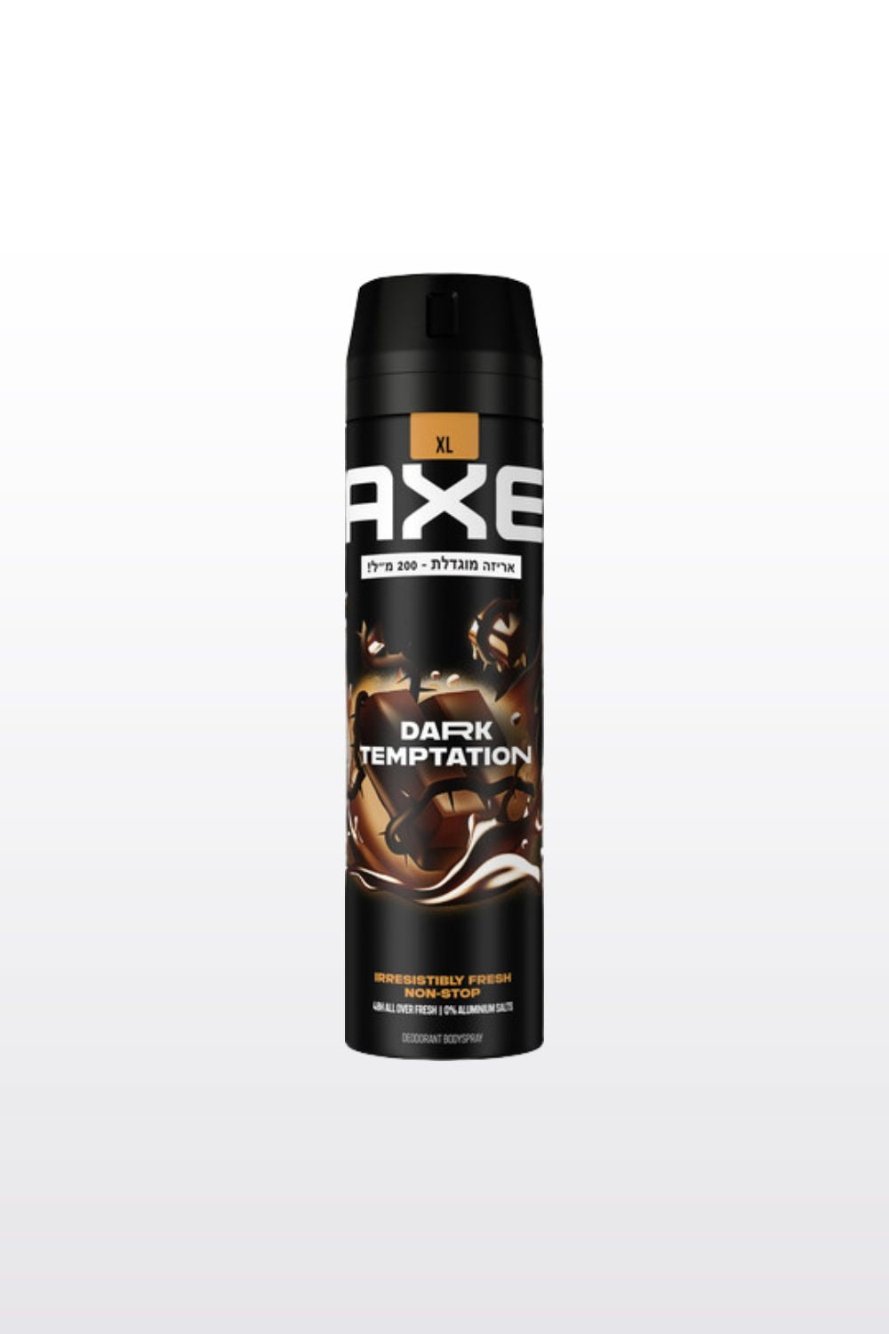 דאודורנט ספריי גוף לגבר 200 מ"ל דארק טמפטיישן XL | אקס 