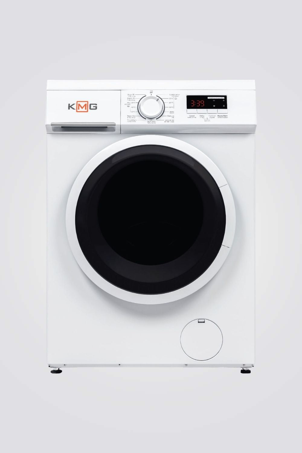 מכונת כביסה פתח חזית 8 ק"ג לבן דגם WM-MFE8-U1412B/W | קיי אם ג'י 