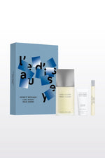 מארז בישום לגבר 125 מ"ל + 10 מ"ל + ג'ל רחצה 50 מ"ל L'EAU D'ISSEY POUR HOMME E.D.T | איסי מיאקי 