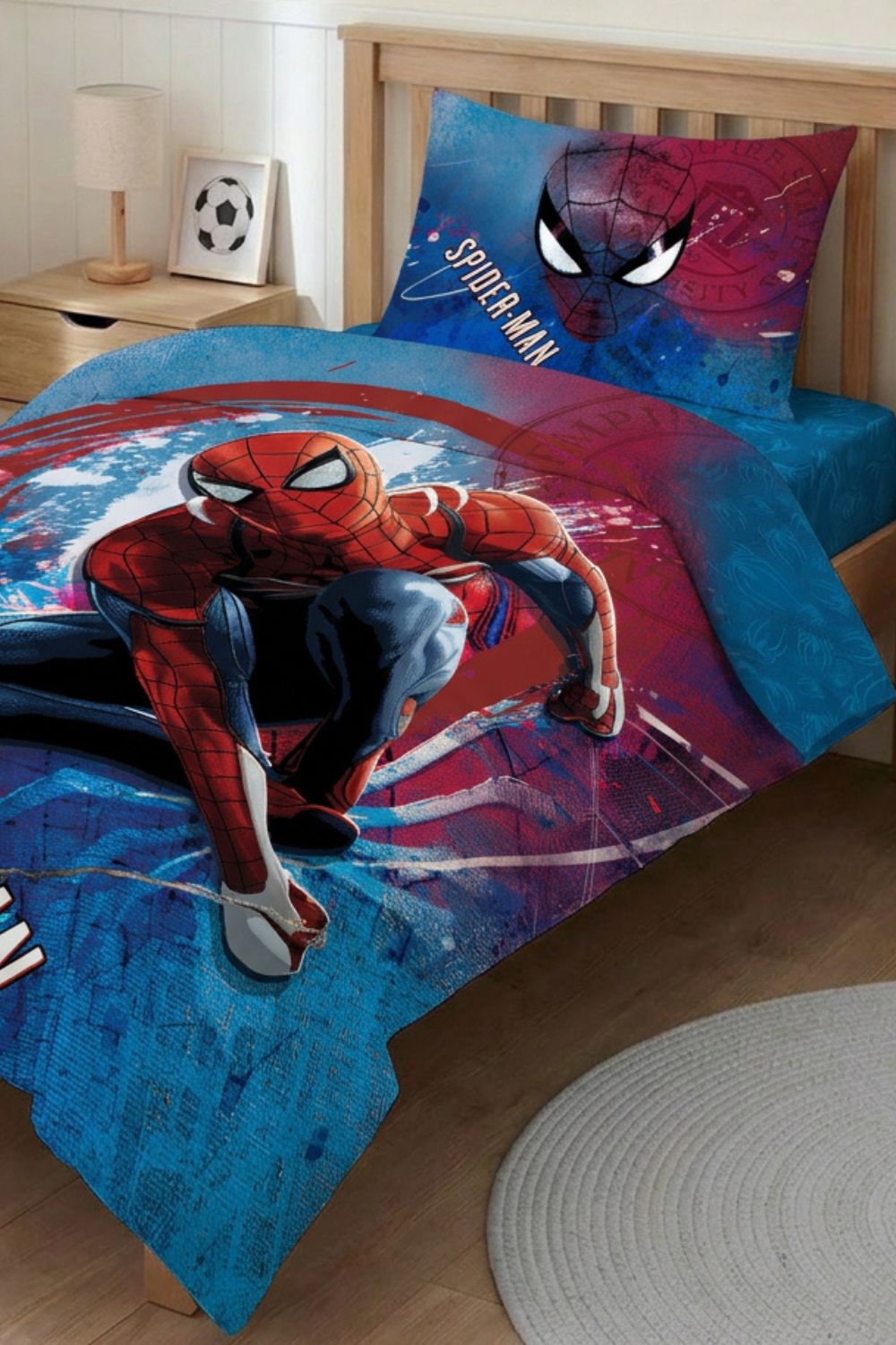 סט מצעים מיטה וחצי 120/200 ס"מ Spiderman | רד צ'ילי 