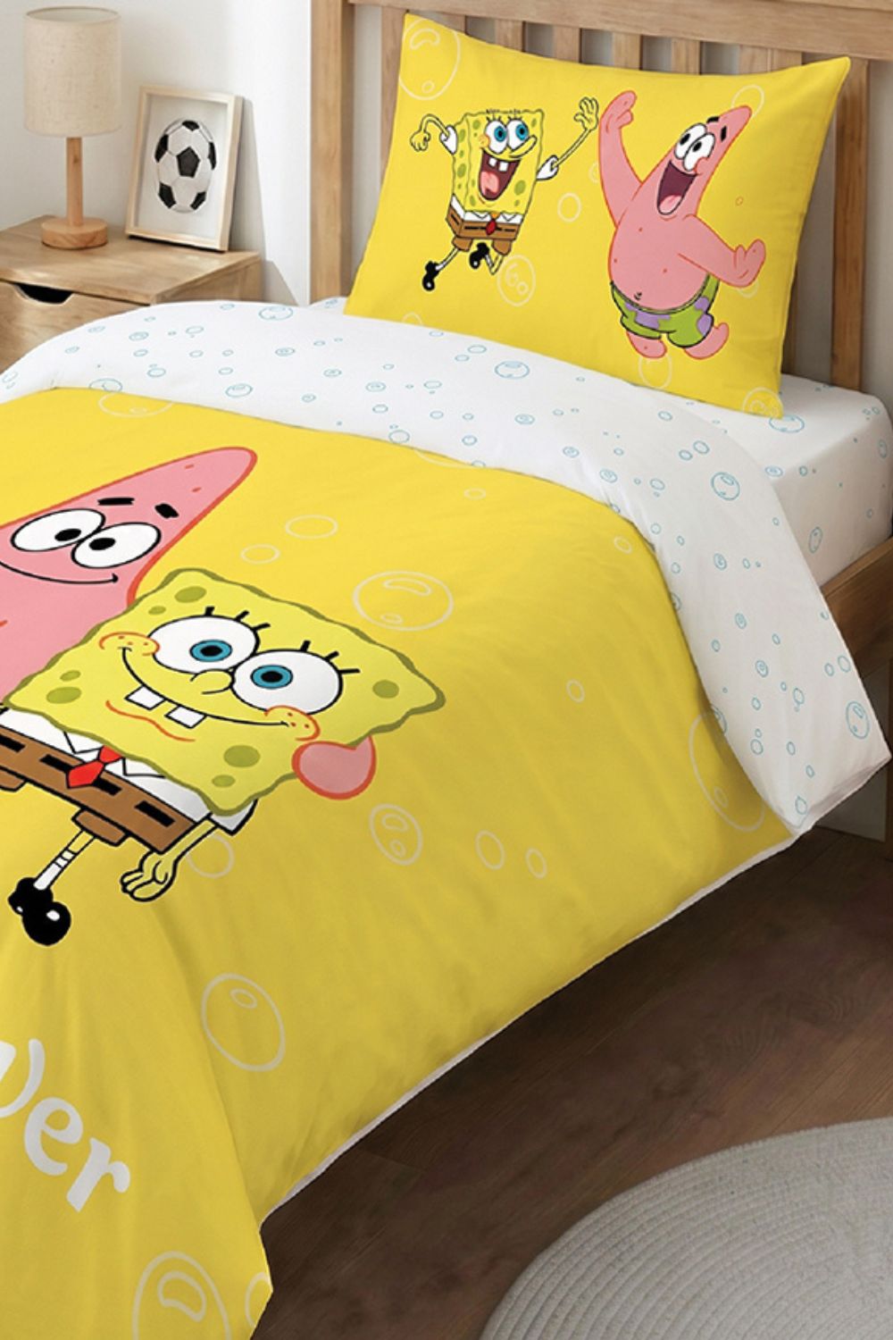סט מצעים יחיד 90/200 ס"מ Bob Sponge | רד צ'ילי 
