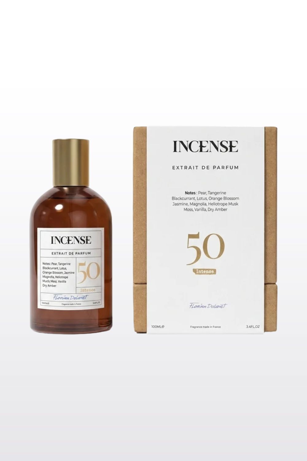 בושם יוניסקס 100 מ"ל INCENSE INTANSE 50 EXTRAIT DE PERFUM | אינסנס