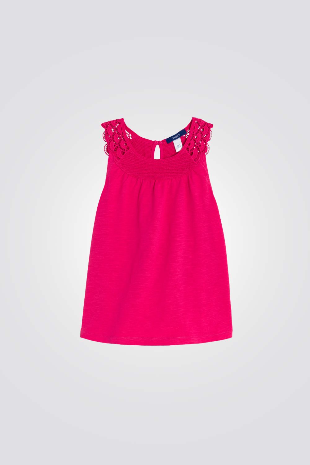 גופייה לילדות בצבע ורוד