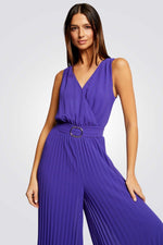 אוברול עם קפלים בצבע סגול - MASHBIR//365