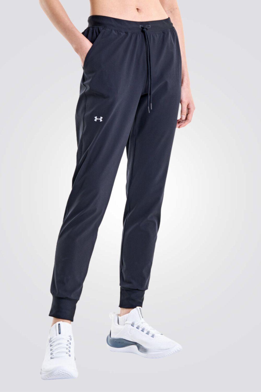 מכנסיים ארוכים Sport Woven בצבע שחור - MASHBIR//365