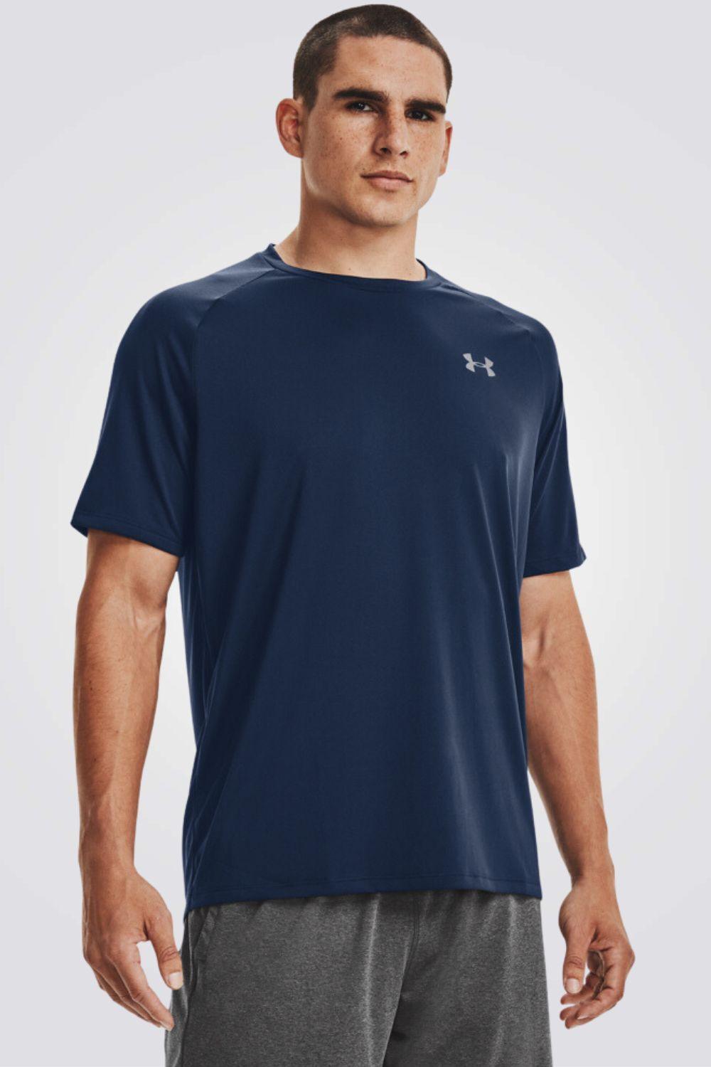 טישירט לגבר TECH REFLECTIVE SS בצבע נייבי - MASHBIR//365