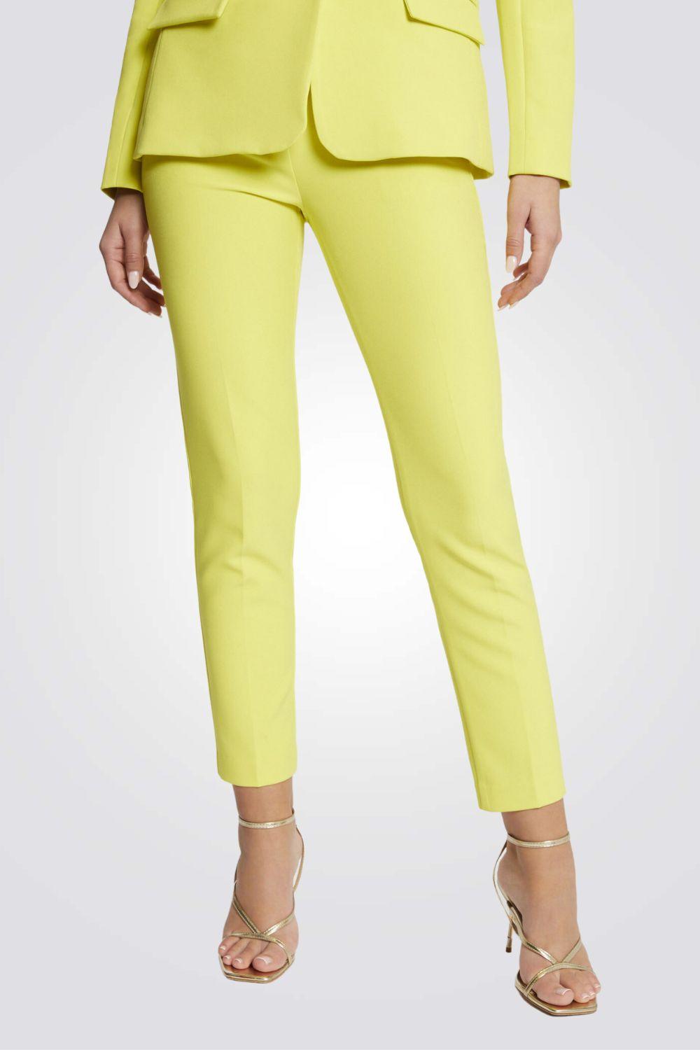 מכנסי אלגנט בצבע צהוב - MASHBIR//365