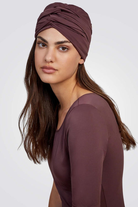 כיסוי ראש לנשים בצבע חום